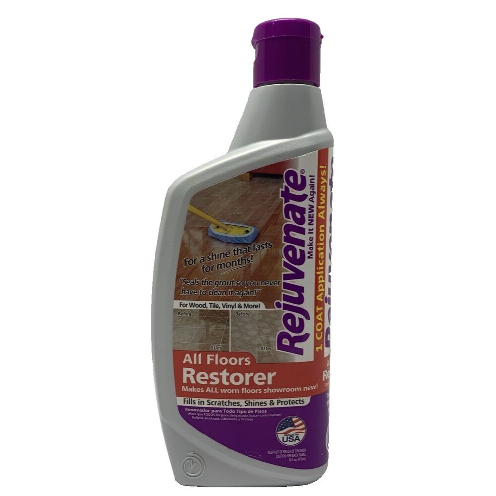 Rejuvenate All Floors Restorer Fills In Scratches, Shines, Protects 16 Fl oz NEW